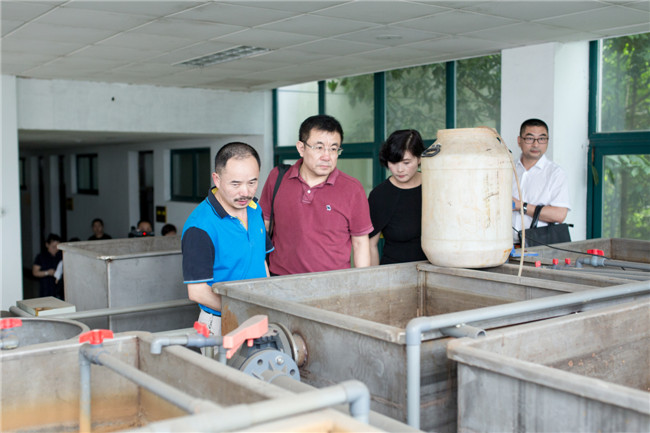 化學(xué)工業(yè)職業(yè)技能鑒定指導(dǎo)中心劉主任蒞臨錦鵬做指導(dǎo)工作(圖31)