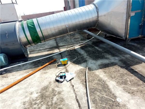 瑞安市遠(yuǎn)久鞋業(yè)有限公司VOCs廢氣治理工程——等離子有機(jī)廢氣凈化器(圖5)