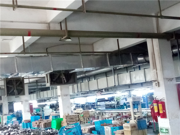 瑞安市遠(yuǎn)久鞋業(yè)有限公司VOCs廢氣治理工程——等離子有機(jī)廢氣凈化器(圖11)