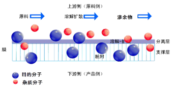 膜分離工藝 VOCs 回收與達標治理工程實例(圖3) 膜分離工藝 VOCs 回收與達標治理工程實例(圖3)